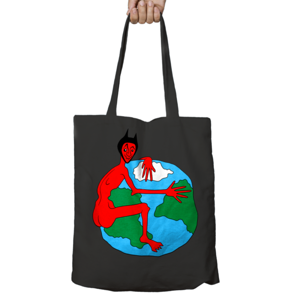 SHOPPING BAG NERA MOSTRO